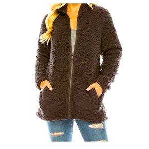 Plush Jacket (Ash Gray)